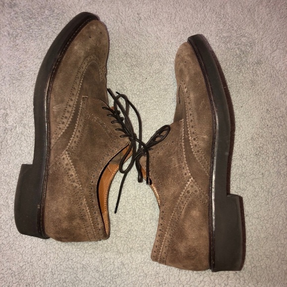 AQUATALIA Carson Brown Suede Waterproof Lace Oxford Shoes Sz 9 main image 11